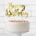 Topper Cake Or "Happy Birthday"