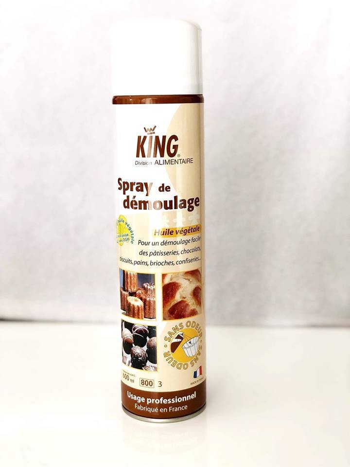 P01451 - Spray de démoulage et cuisson BIO 250ml KING