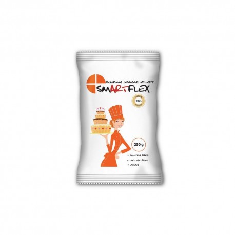 Pâte à sucre Smartflex Orange 250gr Pâte à sucre Smartflex Orange 250gr