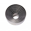 Découpoirs ronds inox x11