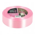 Ruban satin Rose 22m x 2,5cm