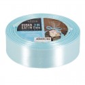Ruban satin Bleu clair 22m x 2,5cm