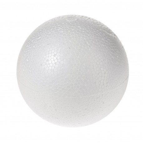 Boule polystyrène Ø10cm