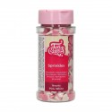 Coeurs en sucre Blanc et Rose 60gr