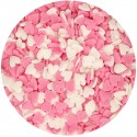 Coeurs en sucre Blanc et Rose 60gr