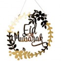 Couronne Fleurie "Eid Mubarak"