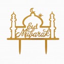 Topper acrylique 1 "Eid Mubarak"