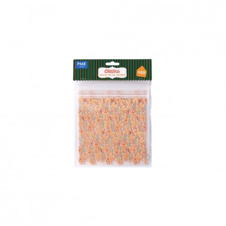 20 sachets confiseries Christmas