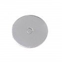 Cake Board Rond Perforé - Argent 10cm pk/10