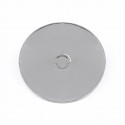 Cake Board Rond Perforé - Argent 12,5cm pk/10