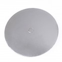 Cake Board Rond Perforé - Argent 18cm pk/10