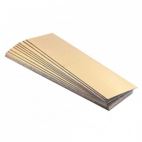 Semelles à bûche 25cm (x50)
