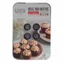 Moule 24 cupcakes acier antiadhérent