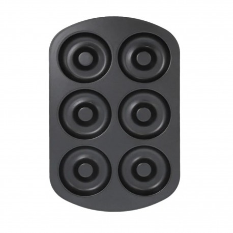 Moule 6 donuts acier antiadhérent