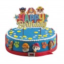 Cake Topper Pat Patrouille