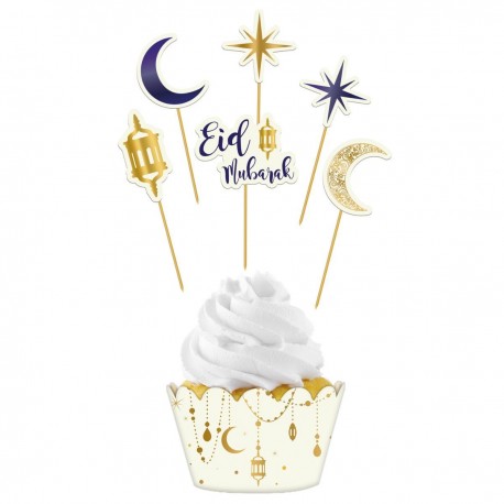 Kit Toppers & Caissettes "Eid"