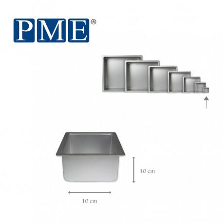 Moule PME Carré 10 cm