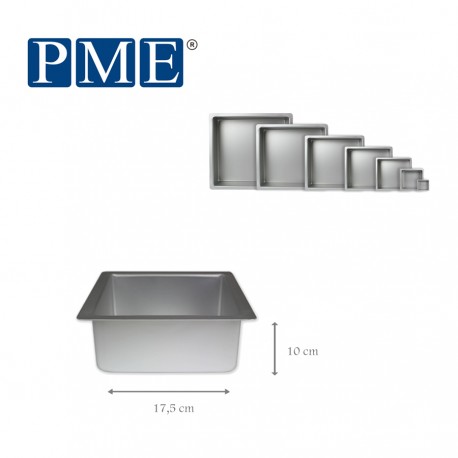 Moule PME Carré 17,5 cm